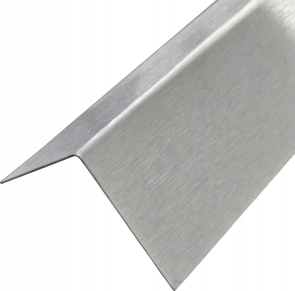 Edelstahl Winkelabschlussleiste 40x80x1 mm 10 cm