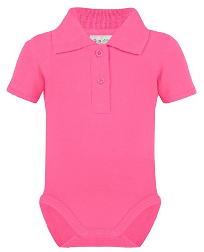 Link Kids Wear - "Bio" Bodysuit Rollkragen für Baby LT5932 (92) (Kirsche)