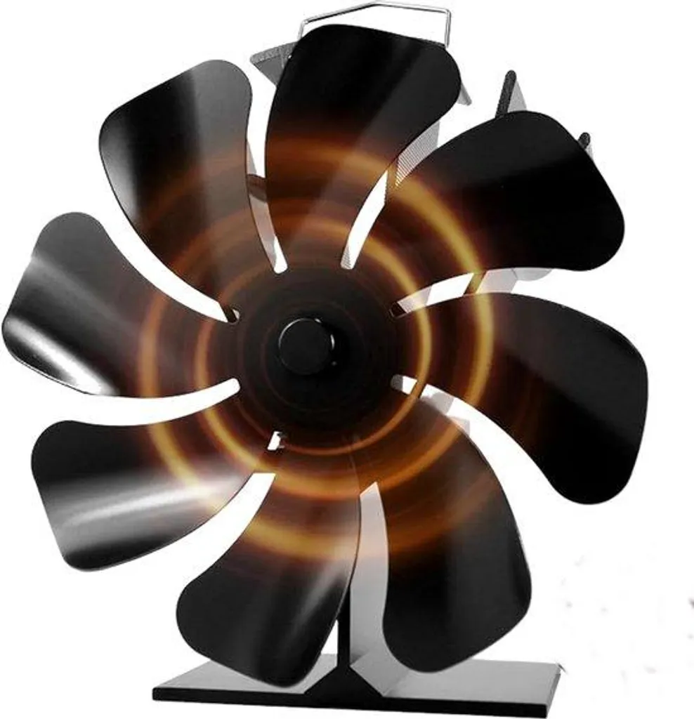 Ventilateur de poêle à bois silencieux 8 vitesses - Technologie Thermique
