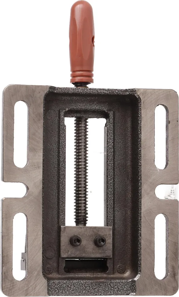 Fixation sécurisée pour perceuse d'établi étau 100 mm noir pro
