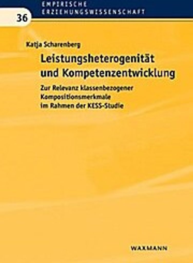 Leistungsheterogenität und Kompetenzentwicklung