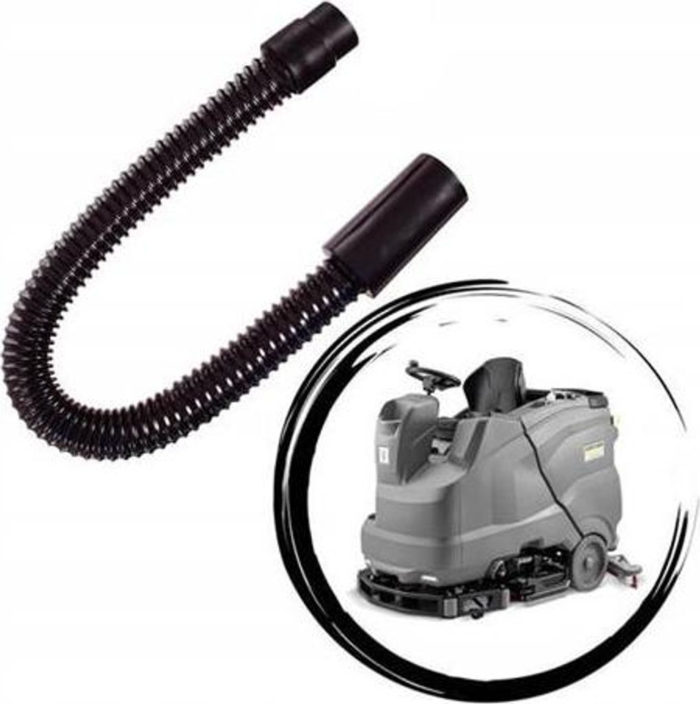 1 Meter Saugschlauch für Kärcher B 150 R, B 200 R, B 95 RS Reinigungsmaschinen - 1000 mm Länge, 38 mm Durchmesser