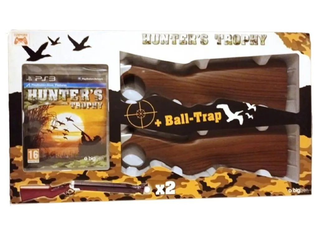 Videogioco Trofeo del Cacciatore PS3 + 2 Fucili Marroni | Offerta Bundle