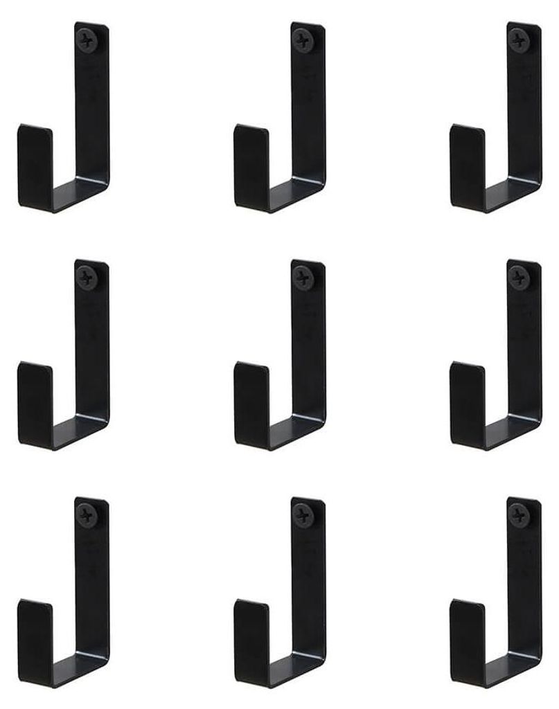 HOME DELUXE Kleiderhaken für Akustikpaneel RASTO - 9er Set Produktbild 