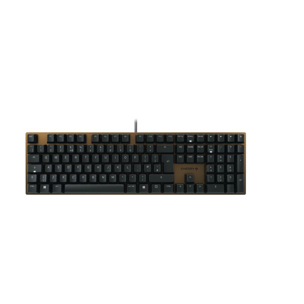 CHERRY KC 200 MX: Mechanische Office-Tastatur mit MX2A SILENT RED Switches