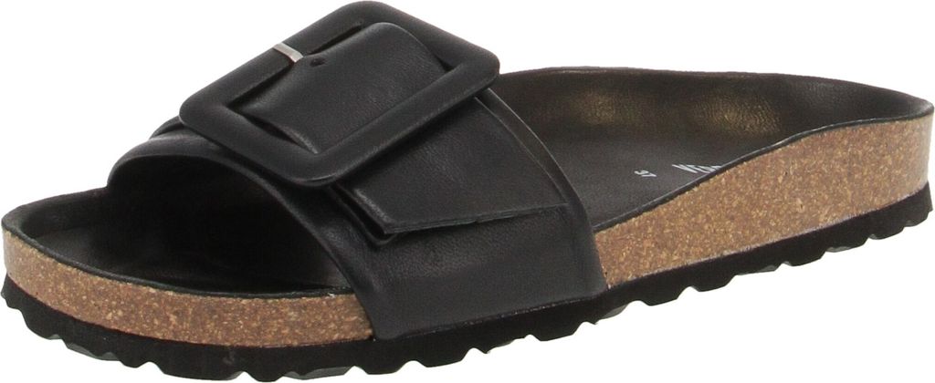 Verbenas Reiko Roda Pantolette Schwarz