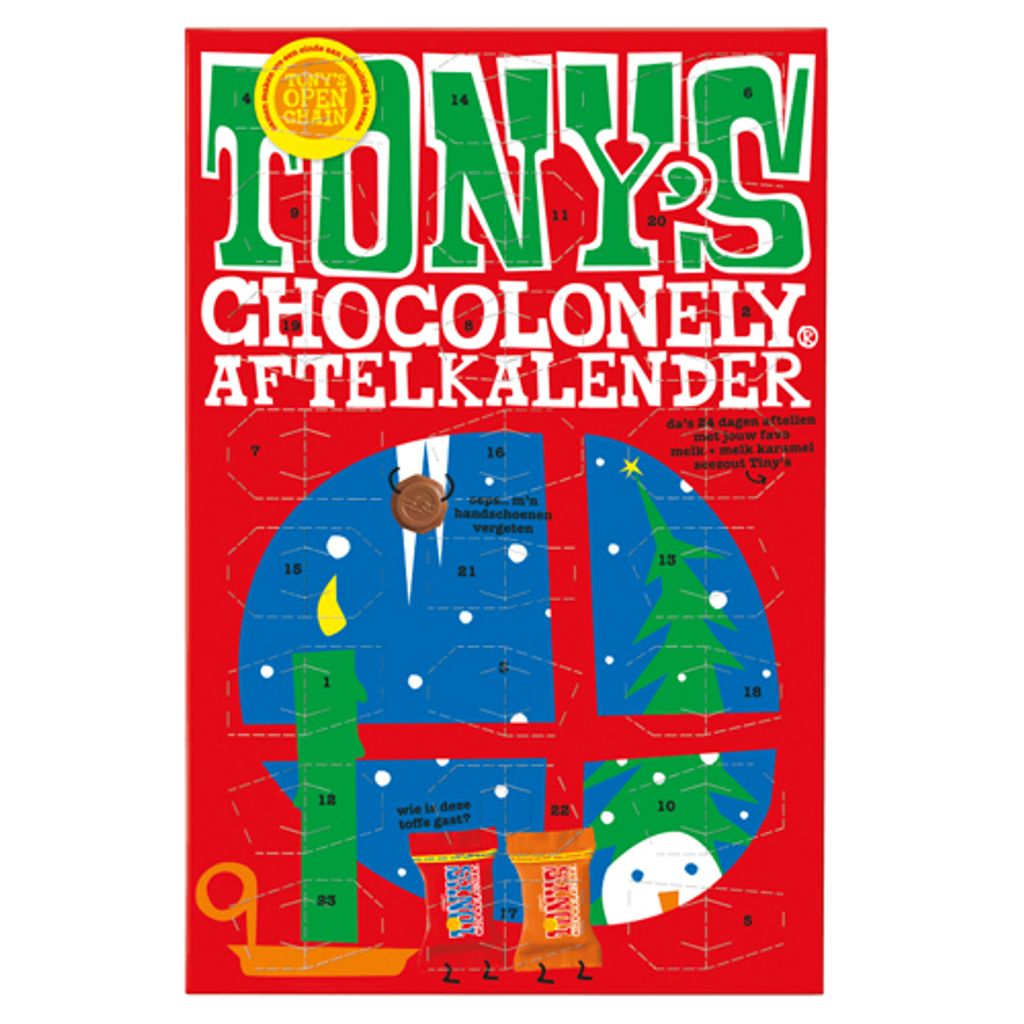 Calendario de Adviento de Tony's Chocolonely - 216g Imagen del producto 