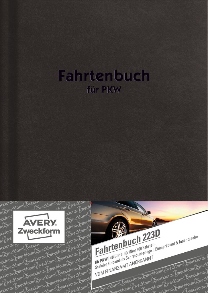 Avery 223D A5 48Seiten Buchhaltungsformular & -Buch (223D) Image du produit 