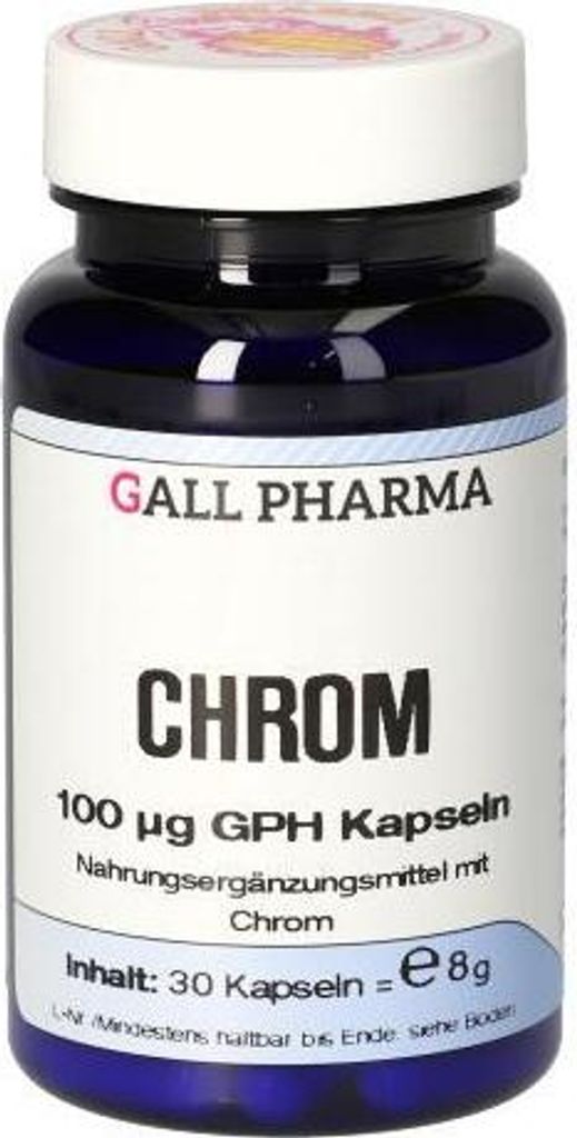 Chrom 100ug GPH Kapseln, 30 St KAP