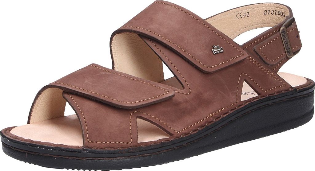 Finn Comfort Toro-S, Herren Comfort Sandale, braun(wood), Gr. 40
