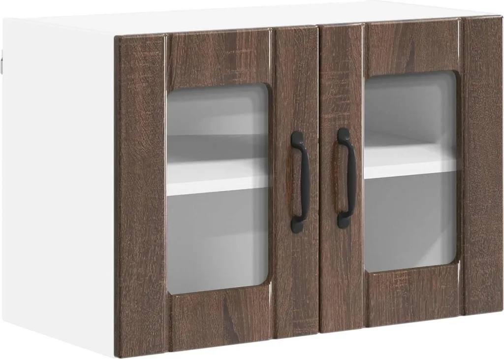 Mobiletto Pensile 60 cm Rovere Marrone - La Soluzione Economica e Robusta
