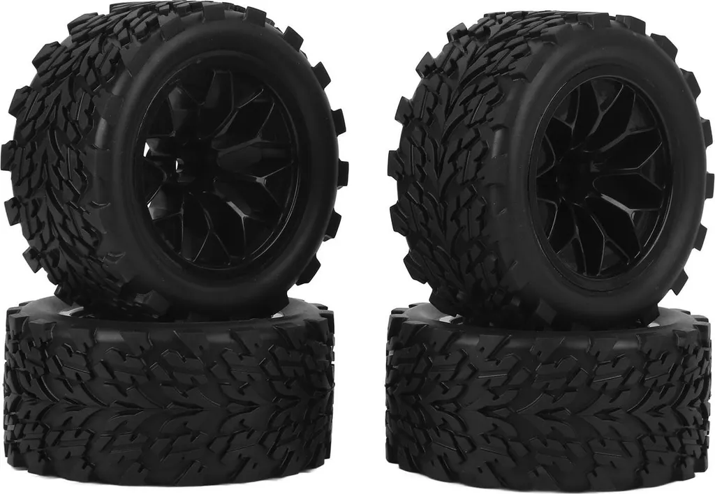 Réparez votre Voiture RC avec ces 4 Pneus 1/10 Adaptés pour Traxxas