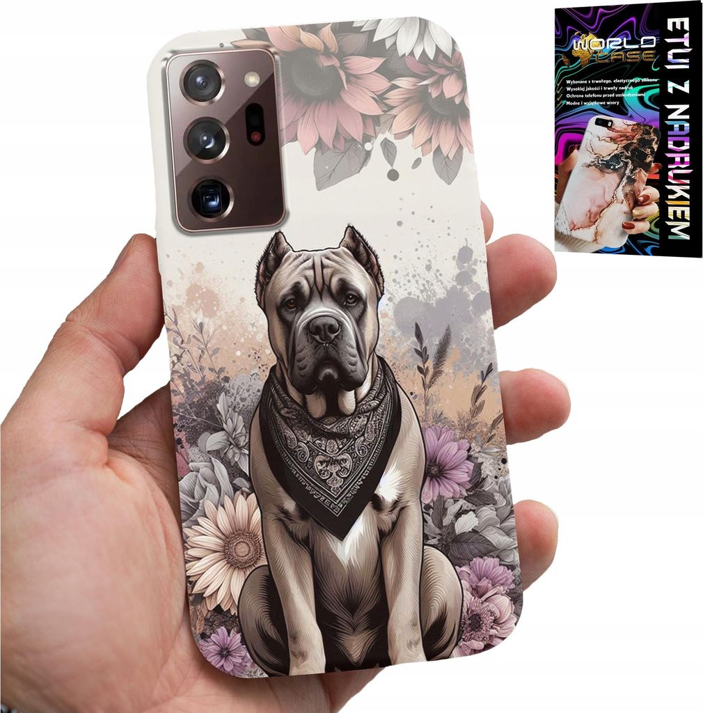 Hülle Für Samsung Note 20 Ultra - Hund Rasse Hund Muster Hülle + Folie