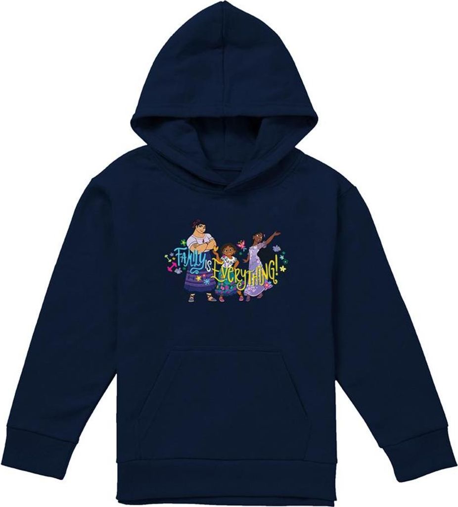 Encanto - "Family Is Everything" Kapuzenpullover für Kinder TV22350 (128) (Marine)