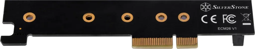 Interface PCIe 4.0 x4 pour SSD M.2 Silverstone SST-ECM26-V2 Robuste - 3