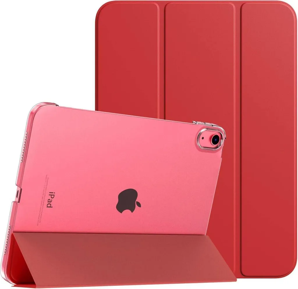 TiMOVO Smart Case iPad 10.9 2022 - Rosso Professionale & Slim