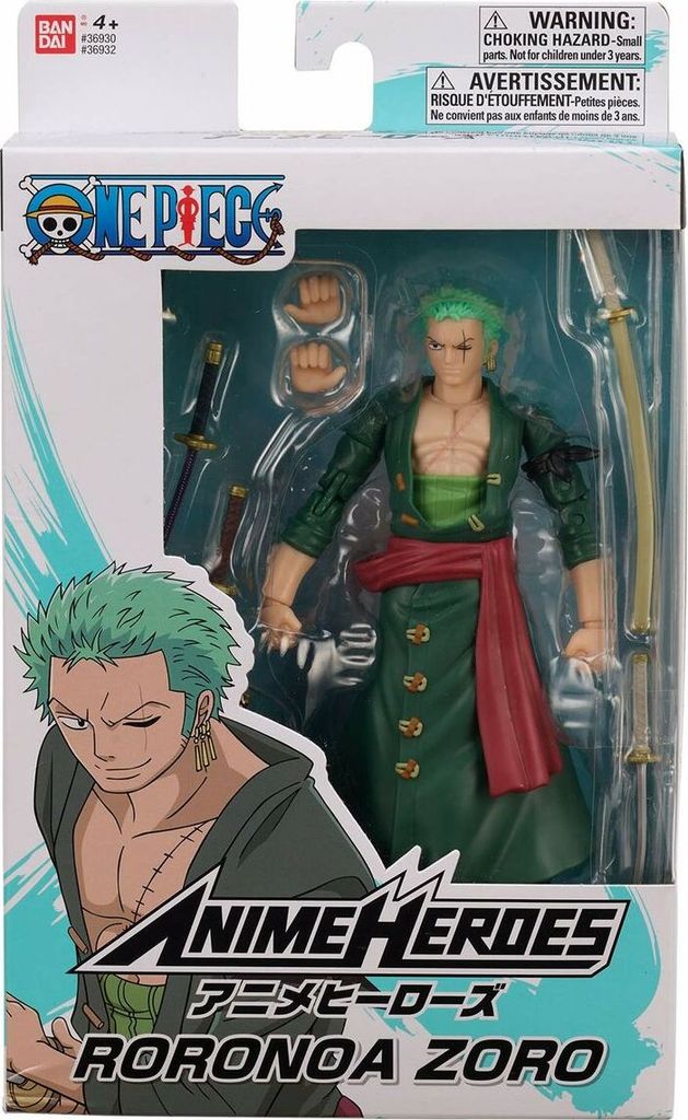 Figurine articulée One Piece Anime Heroes - Roronoa Zoro 17 Image du produit 