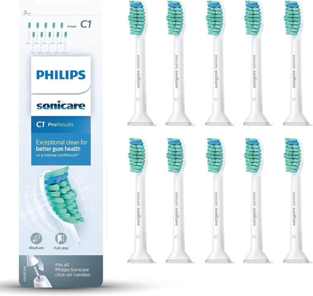 Philips C1 ProResults HX6010/32 Standard-Bürstenköpfe für Produktbild 