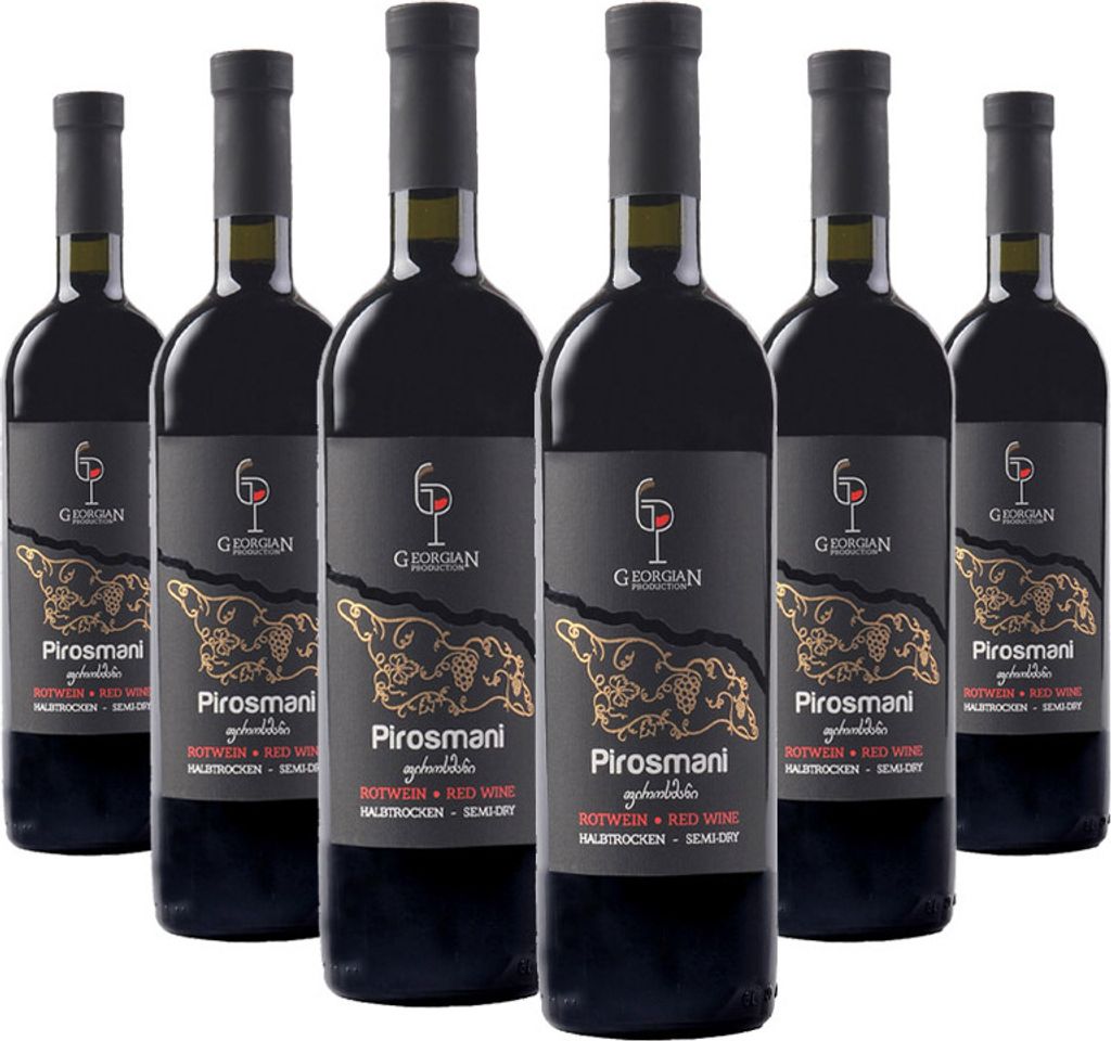 Balíček vín Pirosmani od Georgian Production polosuchá Obrázek produktu 
