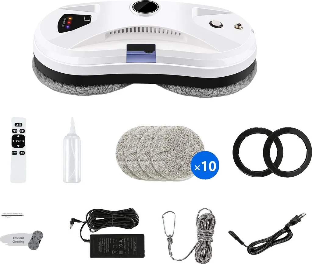 Nettoyeur de vitres automatique YTK334 avec lingettes microfibres EU-a
