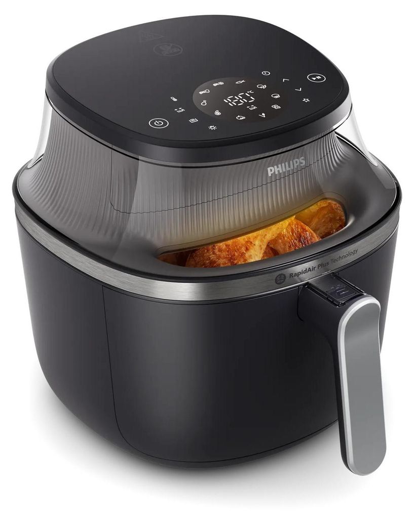 Philips 3000 Series Airfryer 7.2L Schwarz (NA341/00) Produktbild 