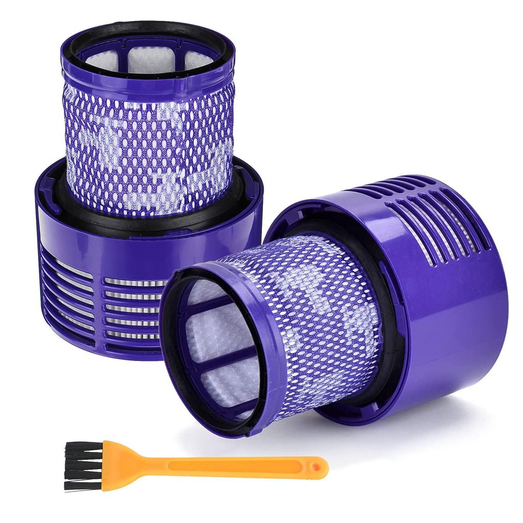 2Pack V10 Filter für Dyson, Staubsaugerfilter Ersatz für Dyson V10 Cyclone Series Absolute Animal Motorhead Total Clean, SV12 Staubsauger - wasch...