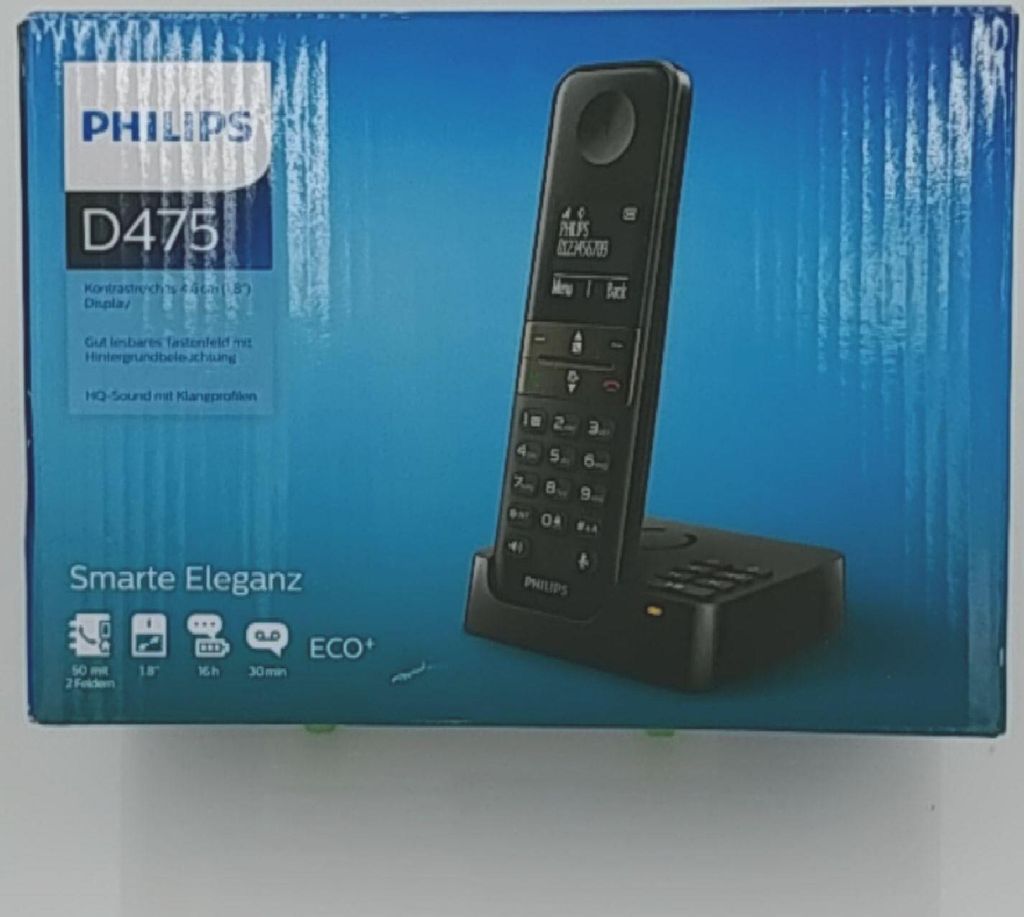 Philips XL4901S38 DECT Téléphone sans fil Téléphone à Image du produit 