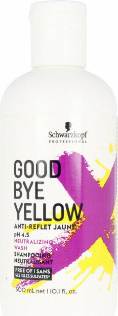 Schwarzkopf Goodbye Yellow Neutralisierendes Shampoo 300ml Produktbild 