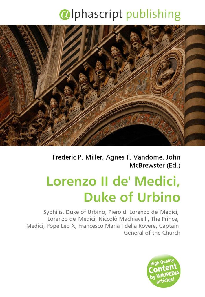 Lorenzo II de' Medici, Duke of Urbino
