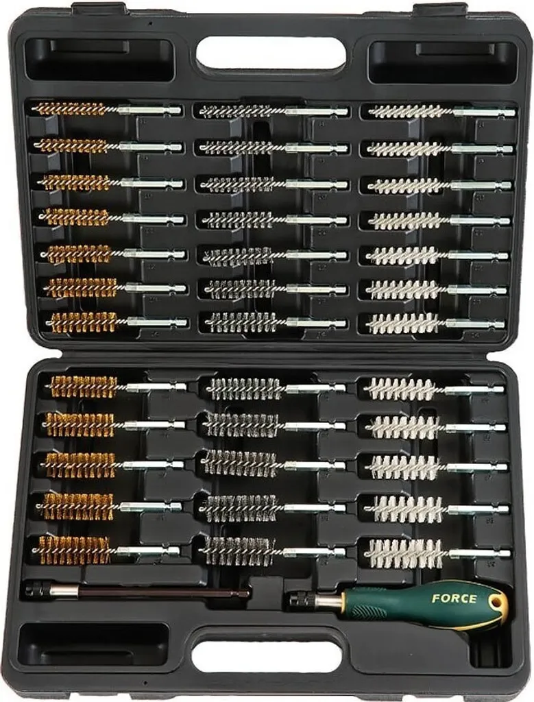Brosse de nettoyage voiture pour moteur et jantes FORCE 938U1 3 pièces