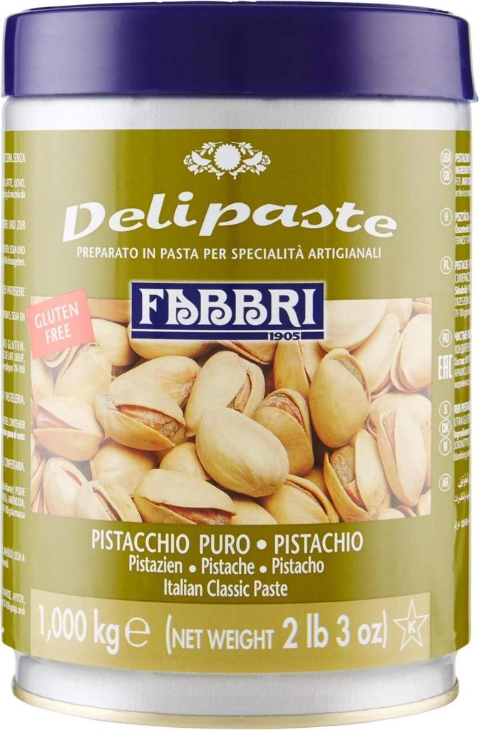 Fabbri Delipaste Pistachio Pure Kg 1 Produktbild 