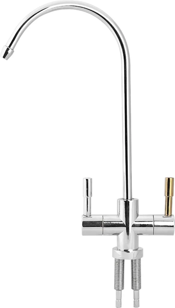 Robinet pour Filtre Eau Potable Osmoseur Inverse 1/4'' Double Commande - 3