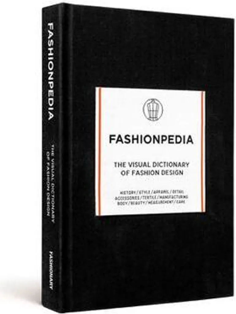 Livre de mode Fashionpedia guide technique complet broché de 400 pages