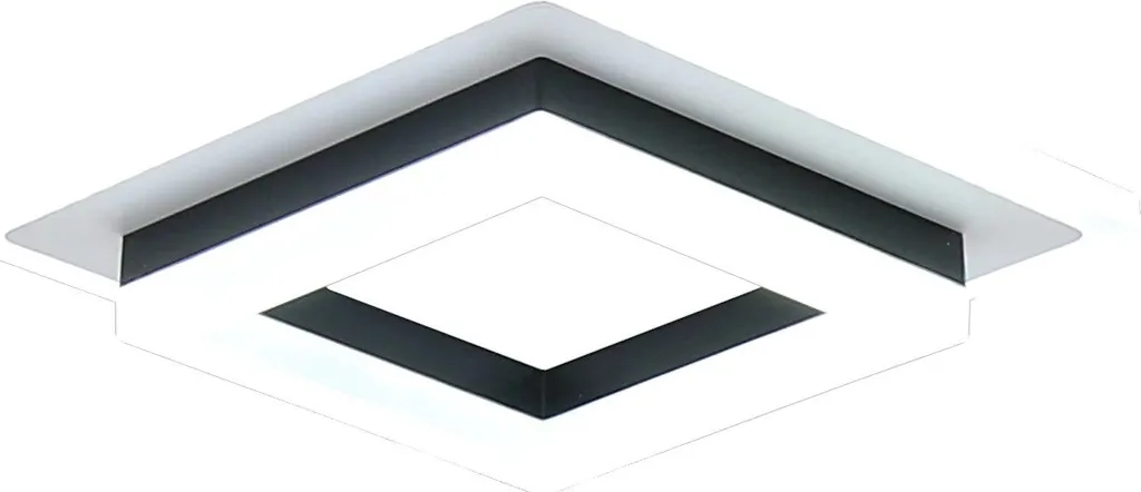Plafonnier LED Blanc au Design Contemporain - Éclairage Puissant 2000LM