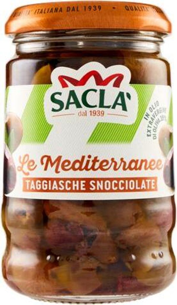 Taggiasche kernlose Oliven 180g - Sacla Produktbild 