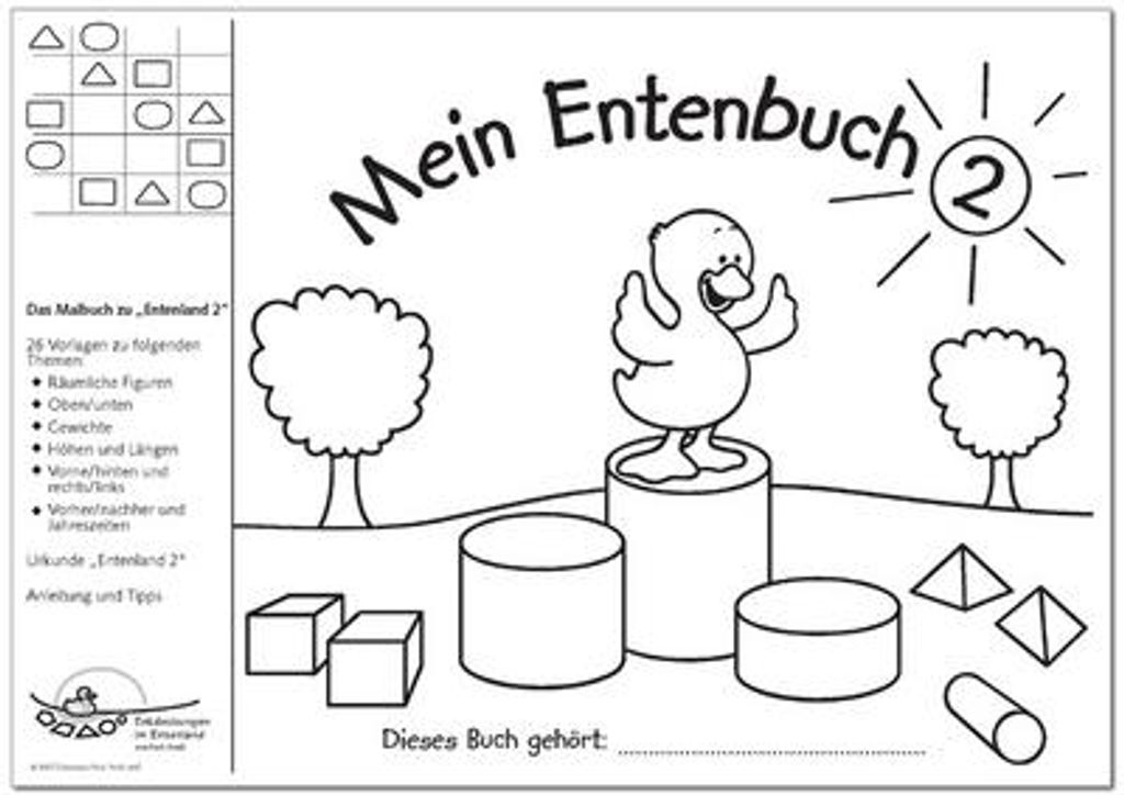 Mein Entenbuch 2, Das Malbuch zu 'Entenland 2'