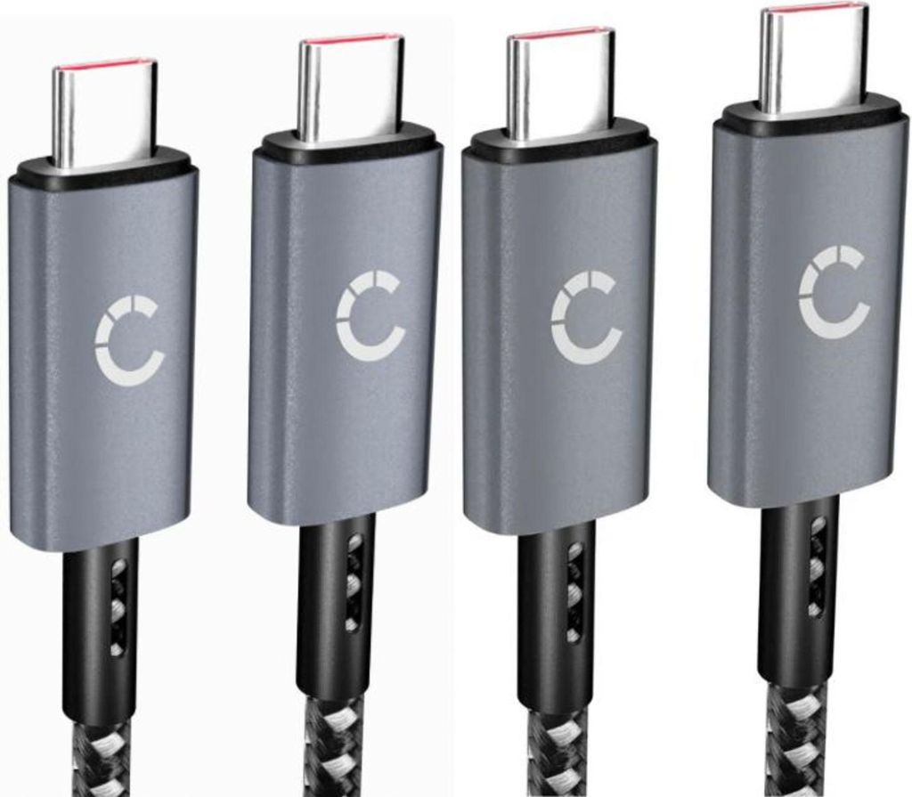 2xCELLONIC 100W USB C auf USB C Kabel, PD 3.1 Produktbild 
