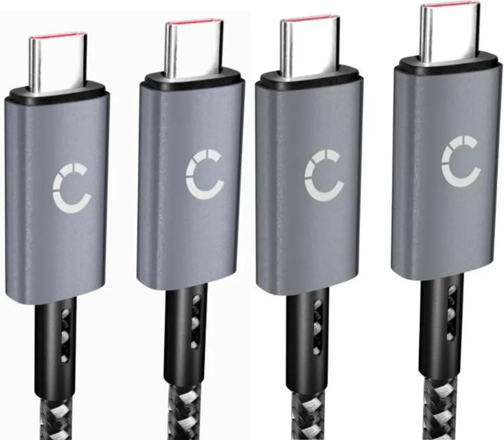 2 Pezzi Cavo USB C 100W CELLONIC - Ricarica Super Rapida per Tutti!