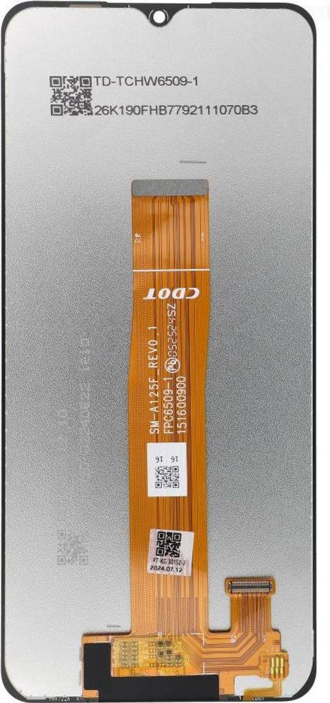 Display passend für SAMSUNG a12 a125 OEM ohne Blende