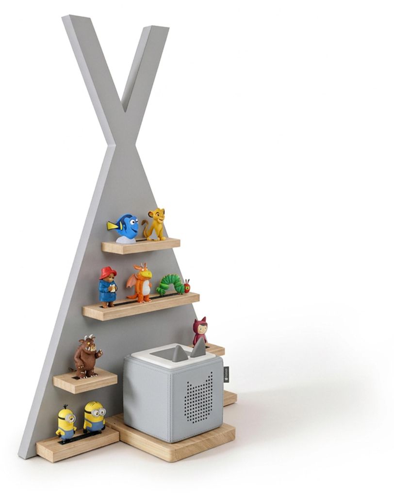 relaxdays Toniebox Regal Zelt