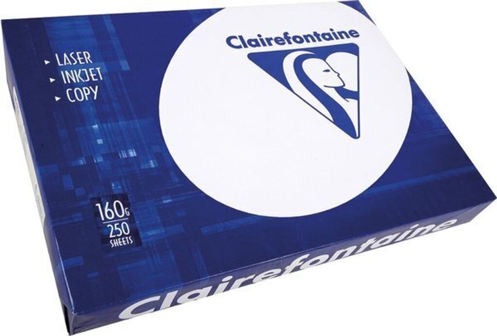 Clairefontaine Kopierpapier Clairalfa DIN A3 160 g/qm 250 Produktbild 