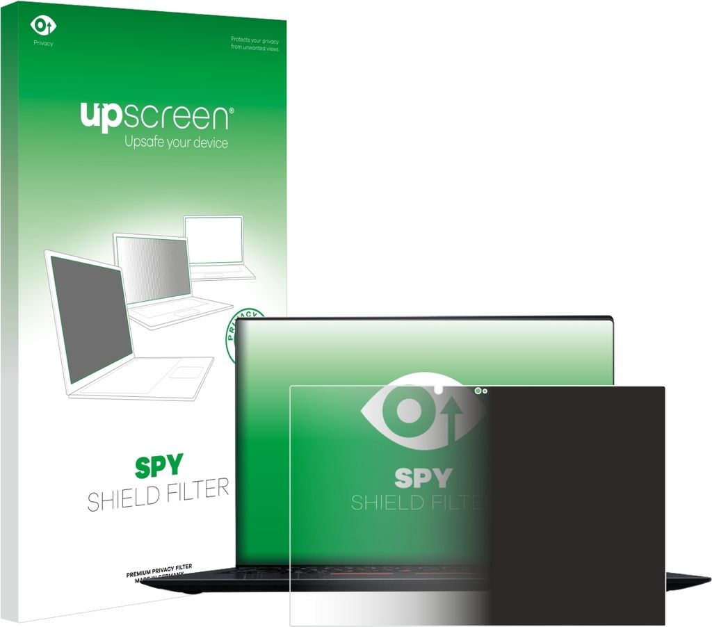 upscreen Blickschutzfilter für Lenovo ThinkPad X1 Yoga (2. Gen.) Anti-Spy Privacy Filter Sichtschutz Blaulicht-Schutz