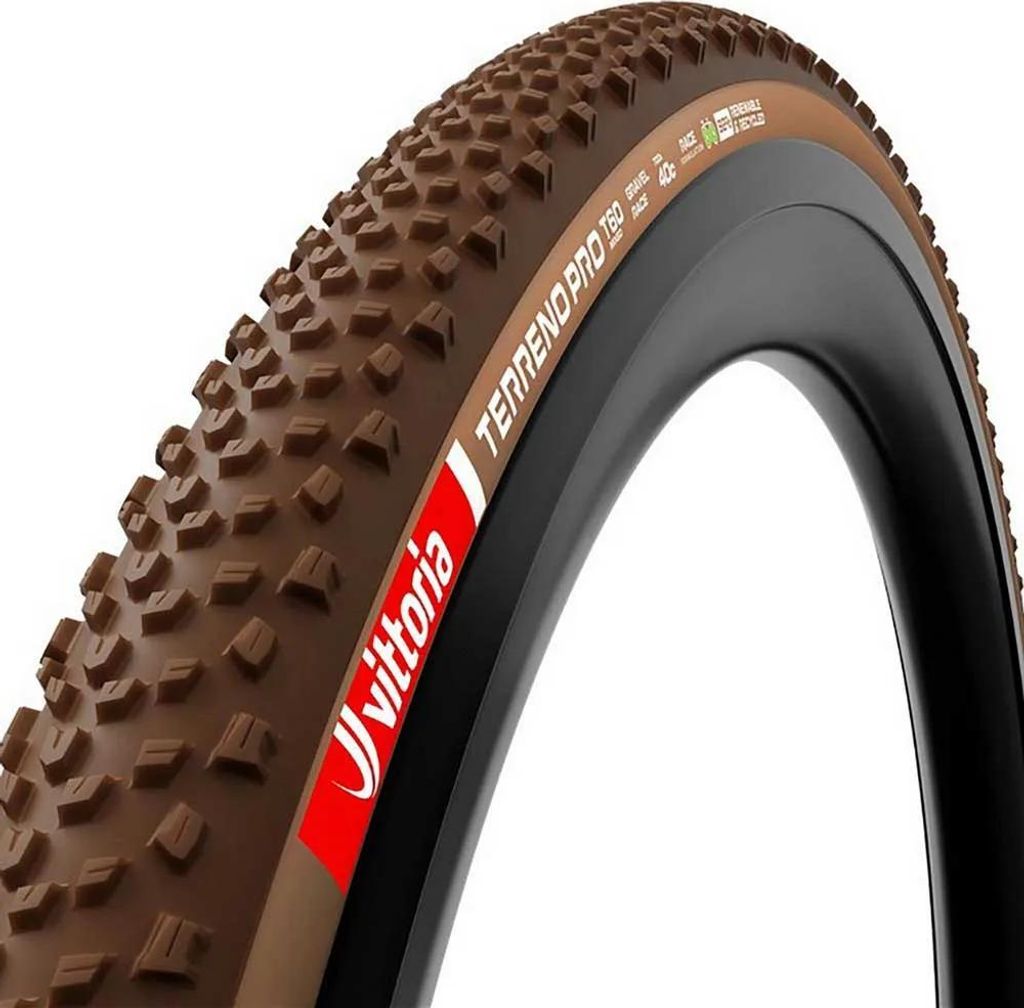 Vittoria Terreno Pro T60 Mixed Race Tubeless 700c X 45 Gravelreifen Braun 700C x 45 Braun 700C x 45