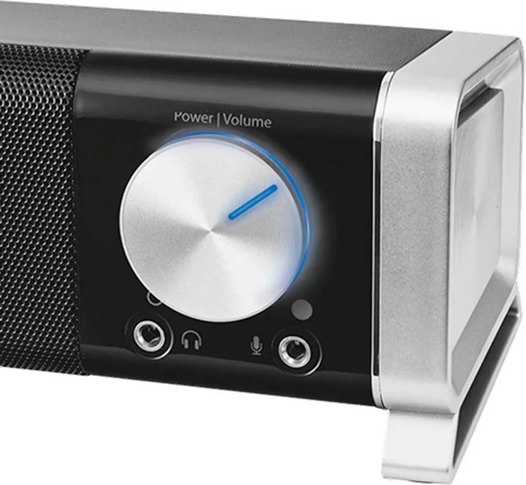 Soundbar PC Trust Asto 21046: Speaker Compatto USB con Jack Frontali - 32