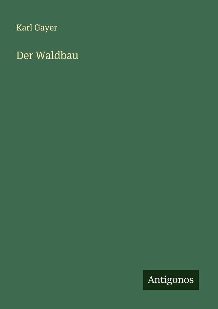 Der Waldbau