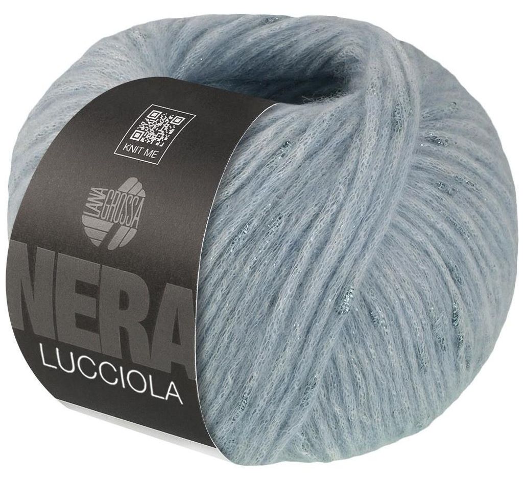 Lana Grossa LUCCIOLA (NERA) 50 g Effektgarn aus Alpaka- und Produktbild 