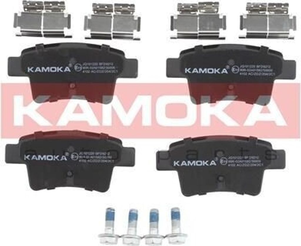 KAMOKA Bremsbeläge Satz Hinten für CITROËN C4 Grand Picasso I (UA) JQ101220