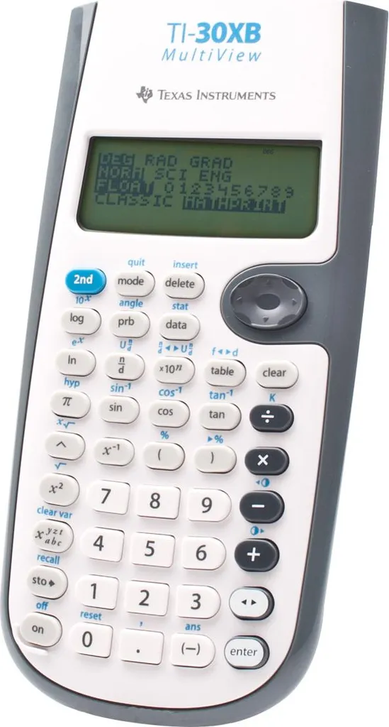 TI-30XB MultiView Texas Instruments : Écran 4 Lignes et Fonctions Avancées - 2