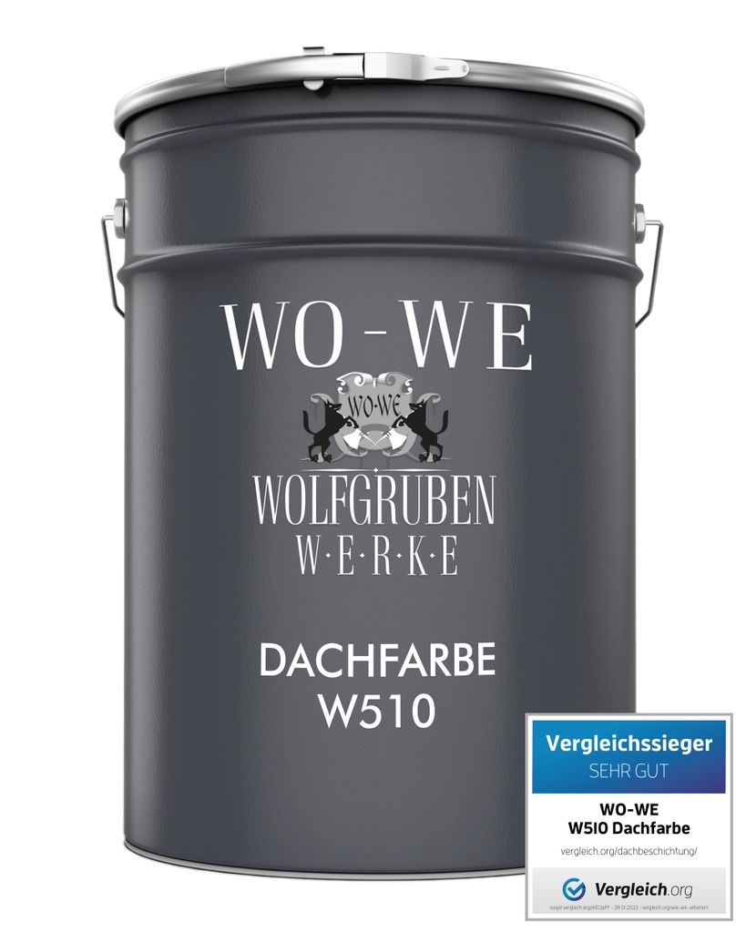 Dachfarbe Sockelfarbe Dachbeschichtung W510 Anthrazitgrau Produktbild 