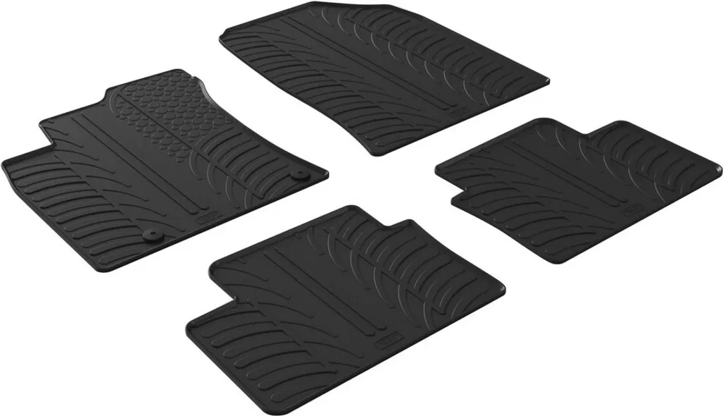 Tapis de Sol Kia XCeed 08/22 Lampa Gummimatten Anti-Saleté et Lavables